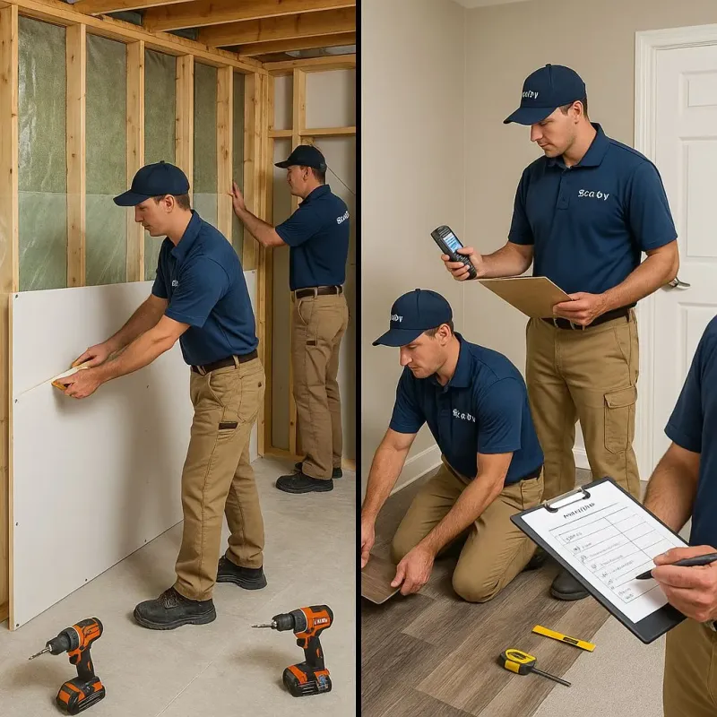 Repairs and Reconstruction process in Rainier, OR