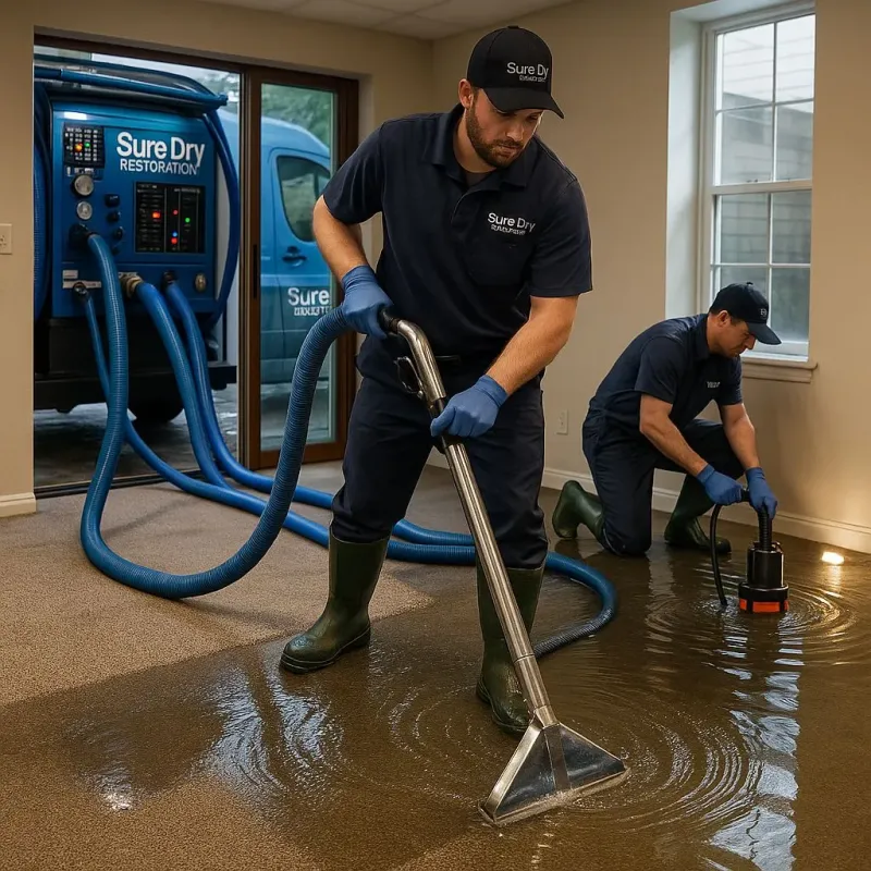 Water Extraction and Removal process in Rainier, OR